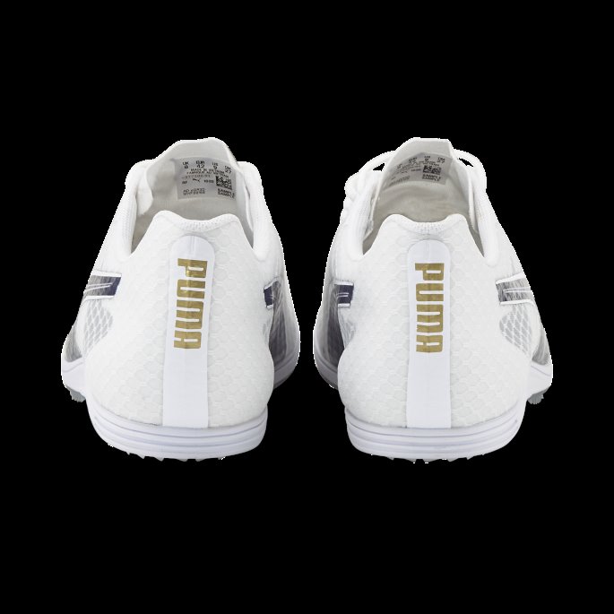 Puma På Tilbud X Tracksmith Evospeed Mellomdistanse Friidrettssko Menn Hvit-peacoat