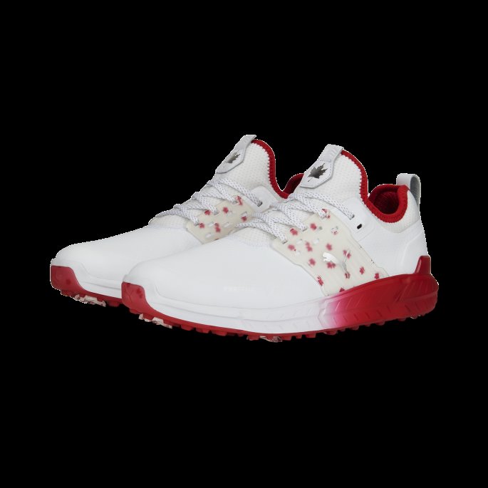 Ignite Articulate Maple Golf Shoes Herre White-ski Patrulje Puma På Salg