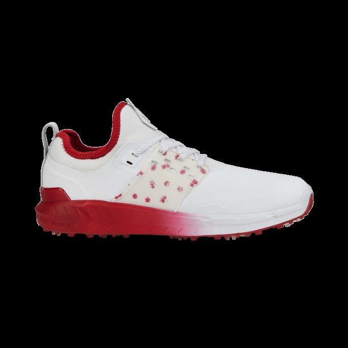 Ignite Articulate Maple Golf Shoes Herre White-ski Patrulje Puma På Salg