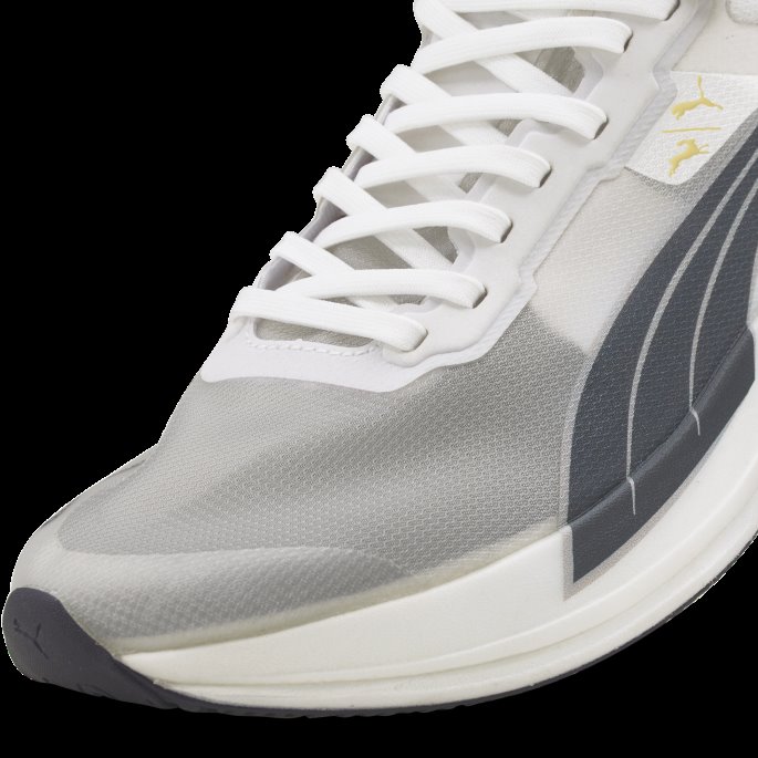 Puma På Tilbud X Tracksmith Deviate Nitro Elite Racer Løpesko Menn Hvit-peacoat-team Gull