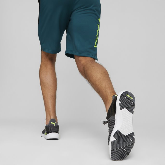 Pure Xt Fresh Treningssko For Menn Castlerock-black-lime Squeeze Puma På Salg