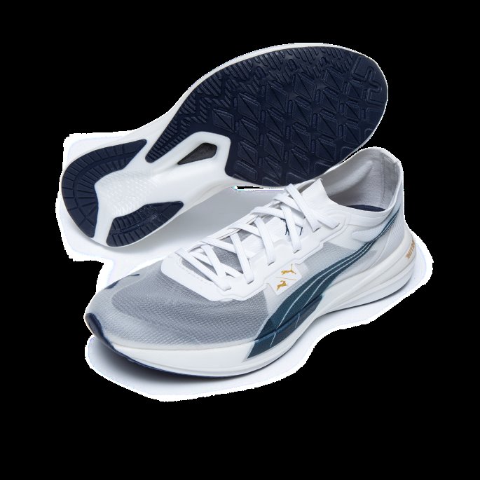 Puma På Tilbud X Tracksmith Deviate Nitro Elite Racer Løpesko Kvinner Hvit-peacoat-nimbus Sky