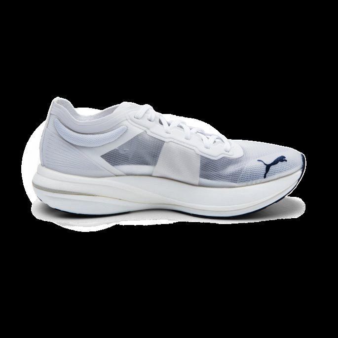 Puma På Tilbud X Tracksmith Deviate Nitro Elite Racer Løpesko Kvinner Hvit-peacoat-nimbus Sky