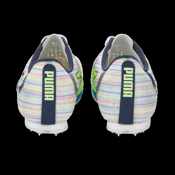 Hvit-trollbundet-grønn Gjenskinn Evospeed Tokyo Nitro Jump Track And Field Pigger Puma På Salg