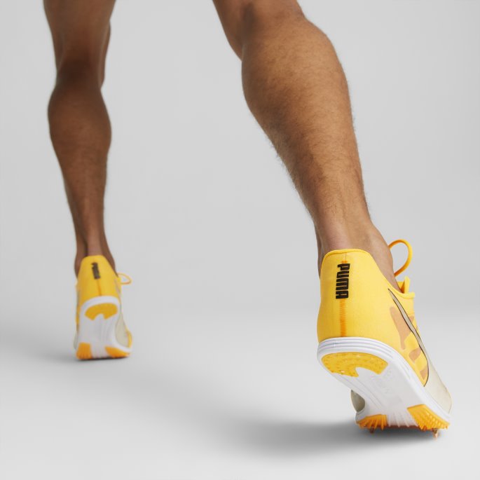 Evospeed Distance 10 Friidrettssko Menn Sun Stream-sølv-svart Puma På Salg
