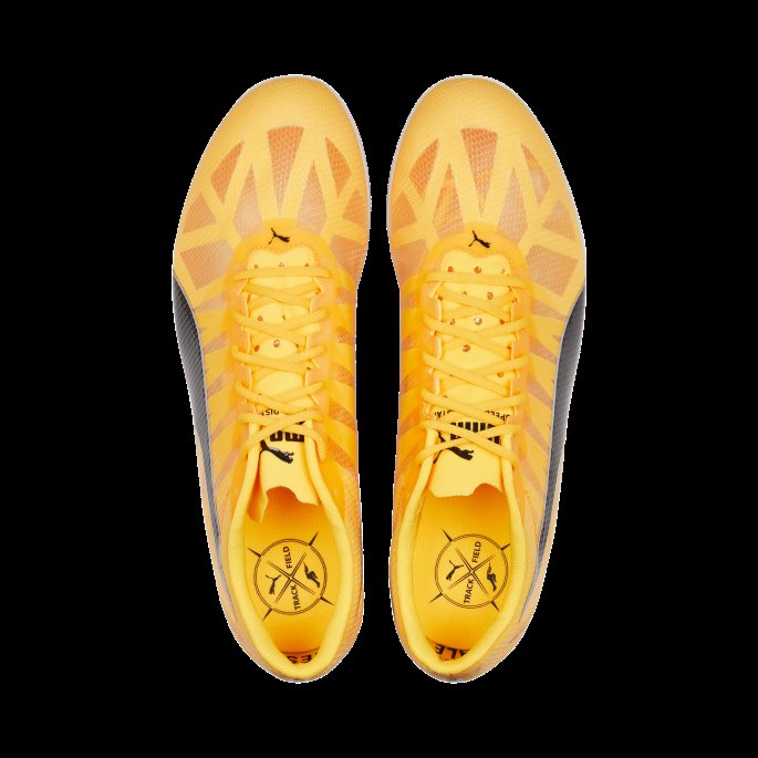 Sun Stream-svart Evospeed Mid-distance 4 Friidrettssko Menn Puma På Tilbud