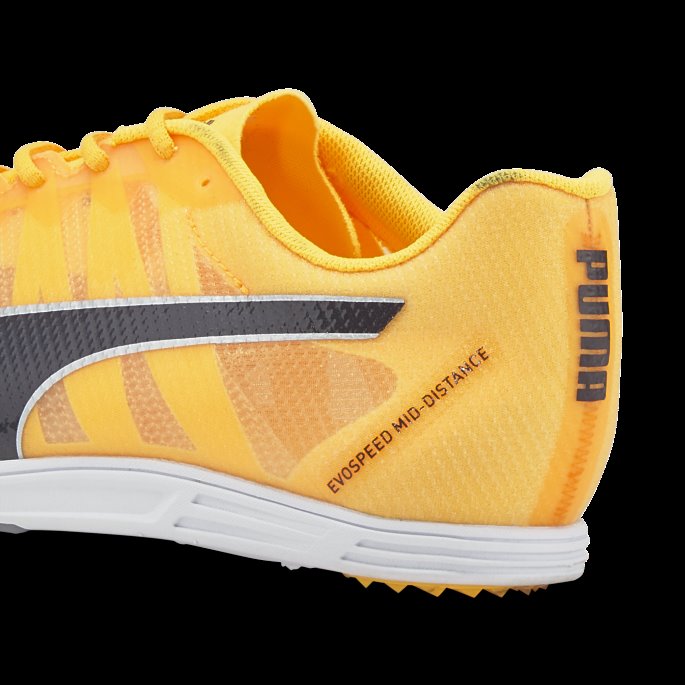 Sun Stream-svart Evospeed Mid-distance 4 Friidrettssko Menn Puma På Tilbud
