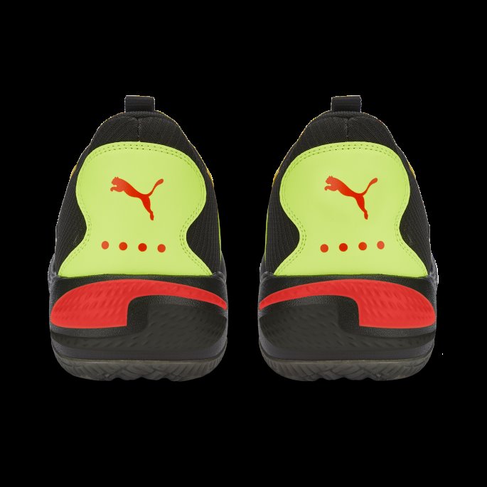 Puma På Salg Court Rider 2.0 Glow Stick Basketballsko Svart-lime Squeeze