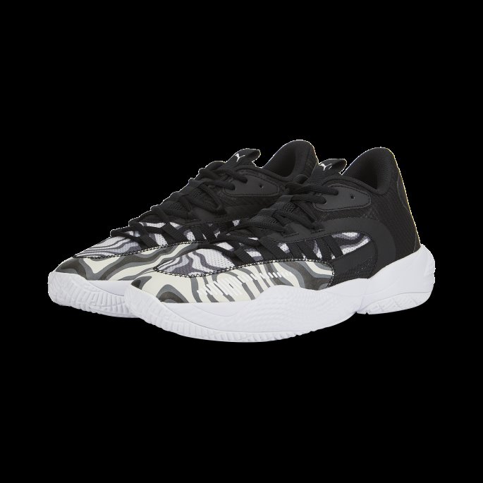 Court Rider 2.0 Lava Basketball Sko Black-quarry Puma På Salg