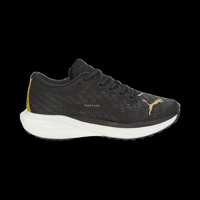Puma På Tilbud Sort Deviate Nitro 2 Brede Løpesko Dame