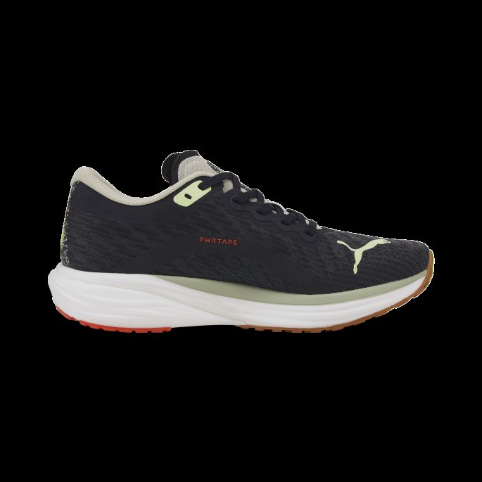 Puma På Tilbud X First Mile Deviate Nitro 2 Løpesko For Menn Svart Brusende Eple-firelight