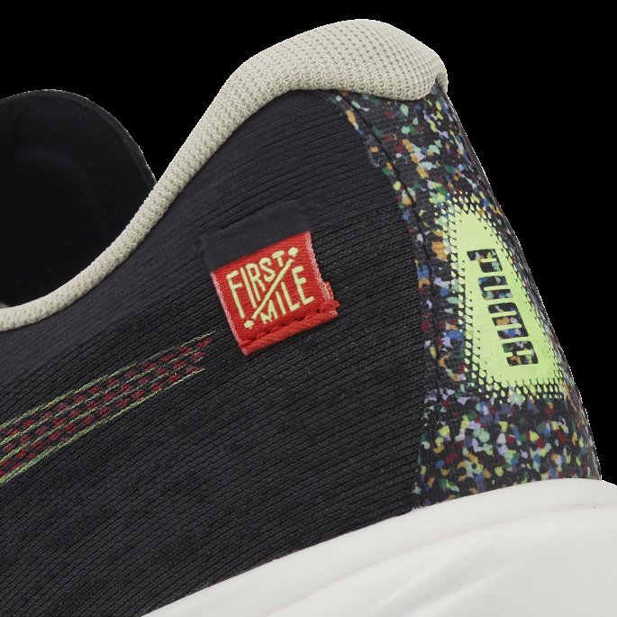 Puma På Tilbud X First Mile Deviate Nitro 2 Løpesko For Menn Svart Brusende Eple-firelight