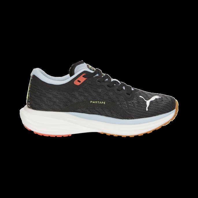 Puma På Tilbud X First Mile Deviate Nitro 2 Løpesko For Kvinner Svart Brusende Eple-firelight