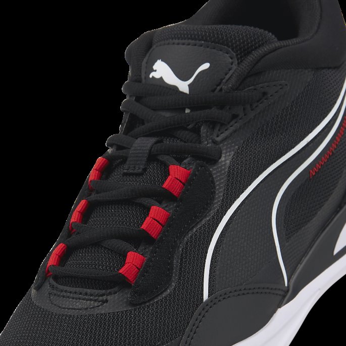 Jet Black-white Puma På Tilbud Playmaker Pro Basketball Sko