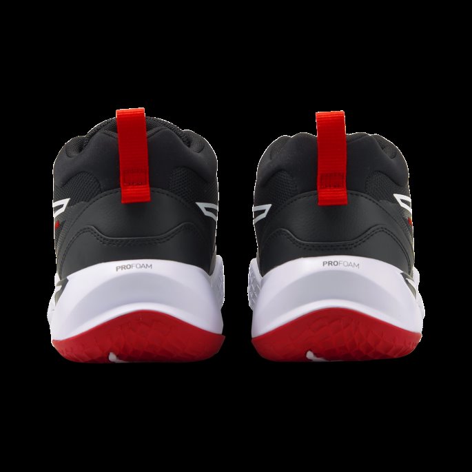 Puma På Tilbud Jet Black-white Playmaker Pro Basketball Sko