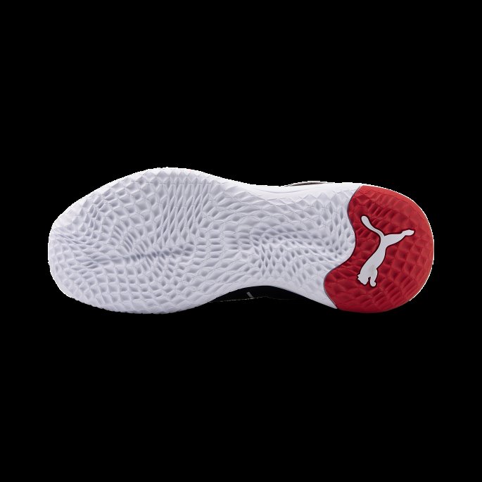 Puma På Tilbud Jet Black-white Playmaker Pro Basketball Sko