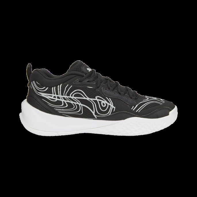 Black-quarry Puma På Salg Playmaker Pro Lava Basketball Sko