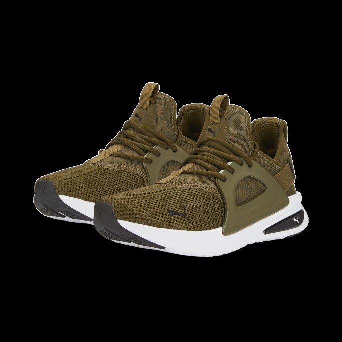 Puma På Tilbud Softride Enzo Evo Camo Joggesko Dyp Oliven