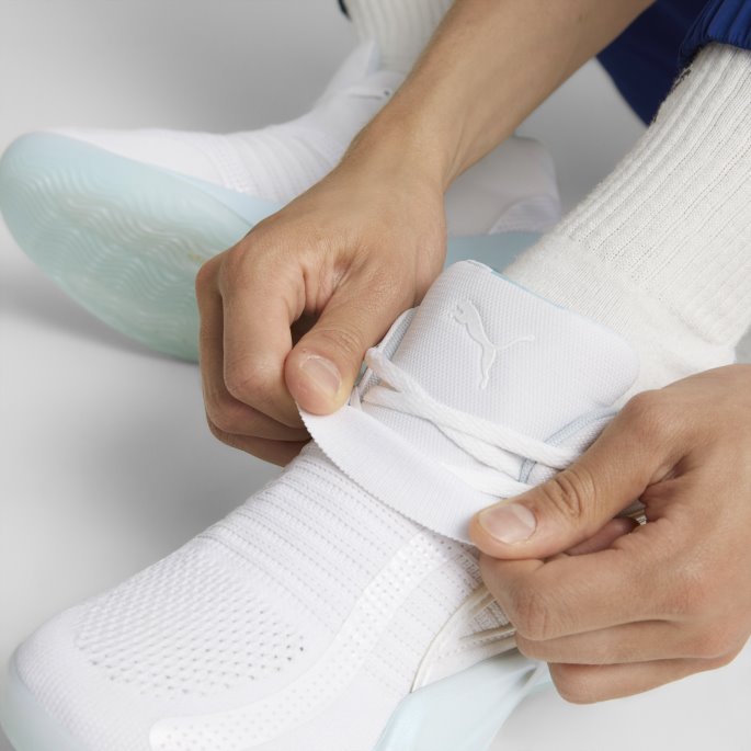 White Rise Nitro Ice Basketball Sko Puma På Salg