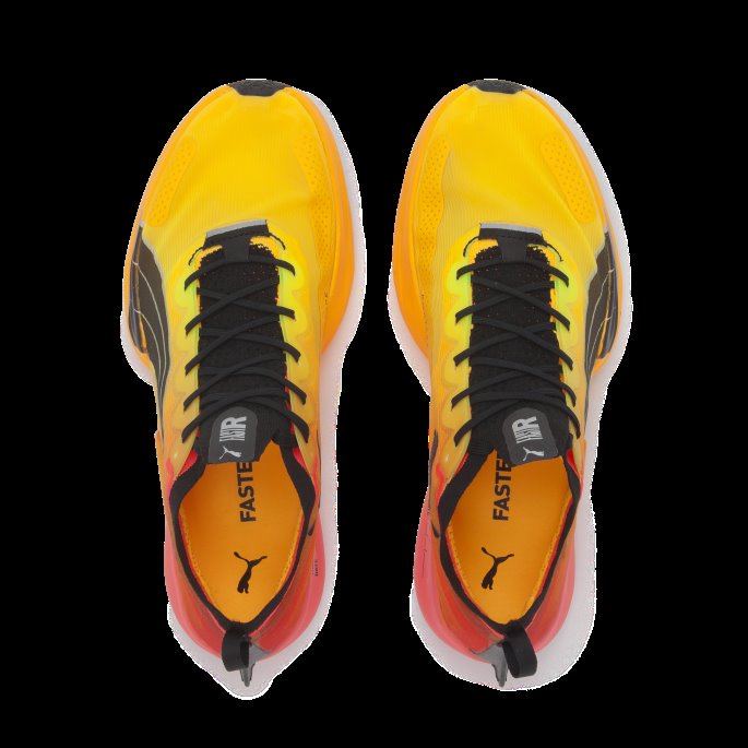 Fast-r Nitro Elite Fireglow Joggesko For Menn Sun Stream-solnedgang Glødende Svart Puma På Salg