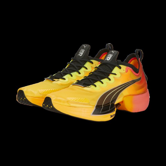 Puma På Salg Fast-r Nitro Elite Fireglow Løpesko Menn Sun Stream-solnedgang Glød-svart