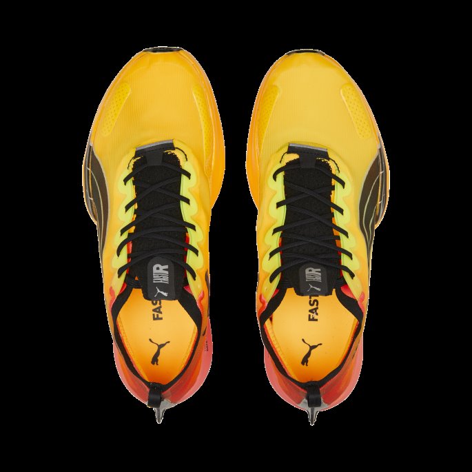 Puma På Salg Fast-r Nitro Elite Fireglow Løpesko Menn Sun Stream-solnedgang Glød-svart