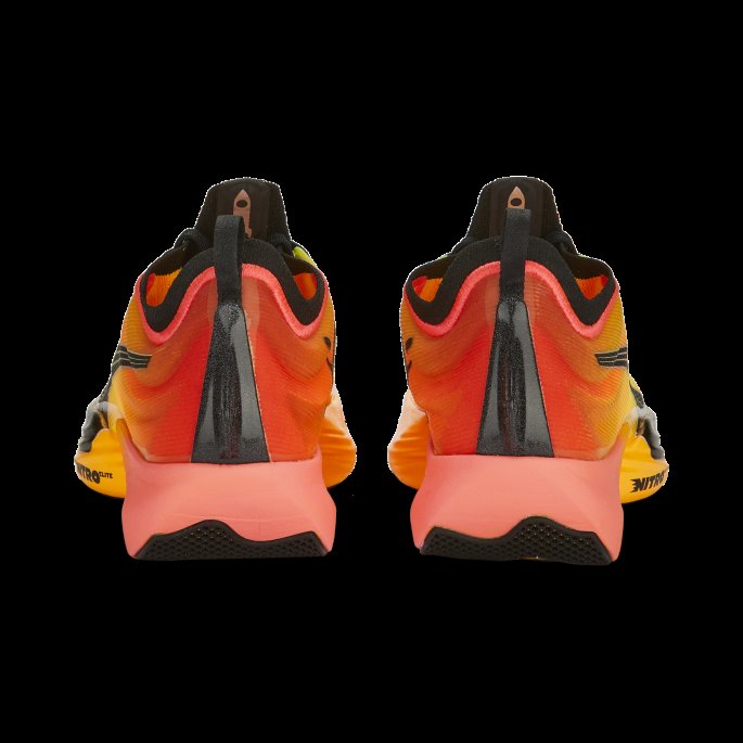 Puma På Tilbud Sun Stream-solnedgang Glød-svart Fast-r Nitro Elite Fireglow Løpesko For Menn