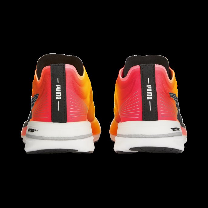 Deviate Nitro Elite Fireglow Løpesko Kvinner Sun Stream-sunset Glow Puma På Tilbud