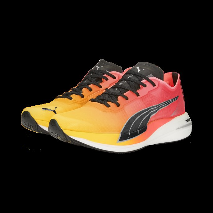 Sun Stream-solnedgang Glød Avvike Nitro Elite Fireglow Løpesko For Kvinner Puma På Tilbud
