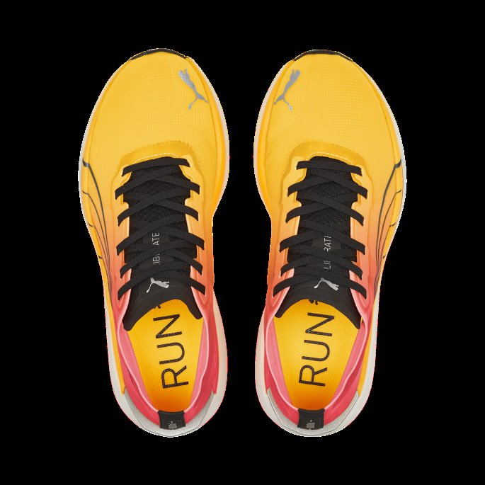 Liberate Nitro Fireglow Joggesko Menn Puma På Tilbud Sun Stream-sunset Glød
