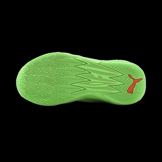 Mb.02 Slime Basketballsko For Store Barn Fluro Green-lime Squeeze Puma På Tilbud