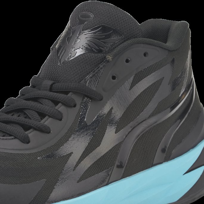 Puma På Tilbud Svart-blå Atoll Mb.02 Phenom Basketballsko