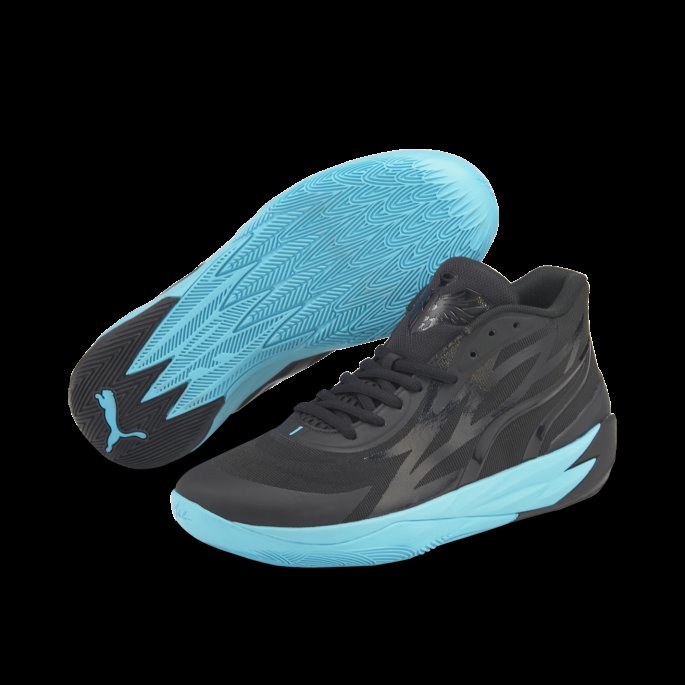 Svart-blå Atoll Mb.02 Phenom Basketball Sko Puma På Tilbud