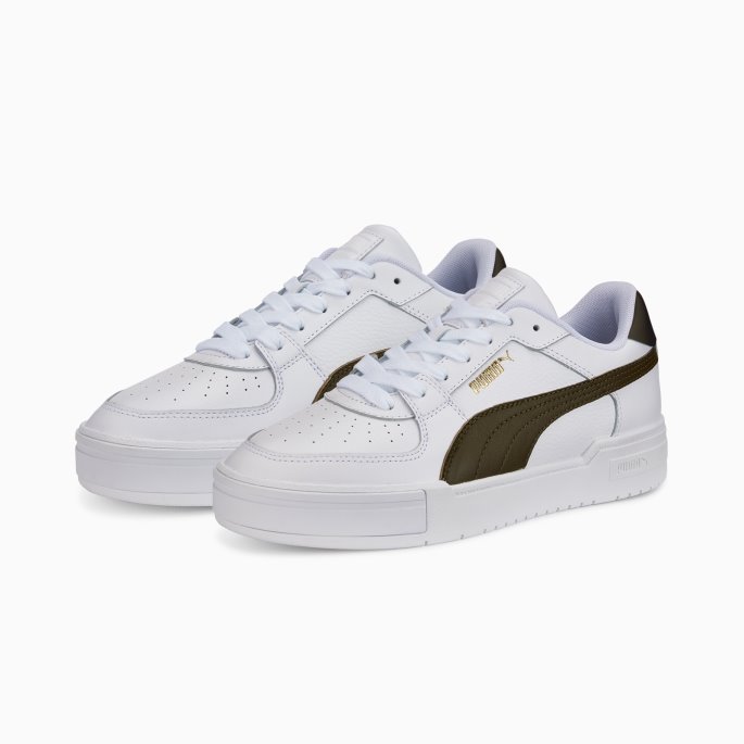 Ca Pro Klassiske Joggesko Puma På Tilbud Hvit-dyp Oliven