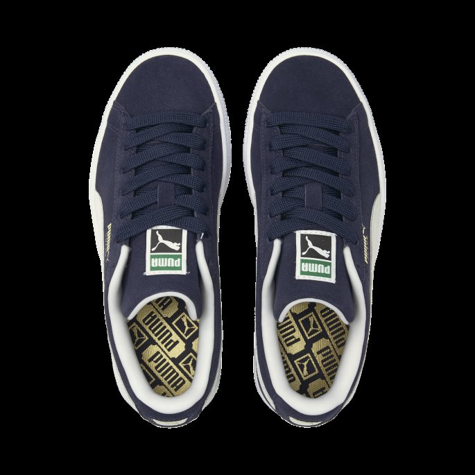 Puma På Tilbud Semsket Skinn Klassiske Xxi Sneakers Store Barn Peacoat-hvit