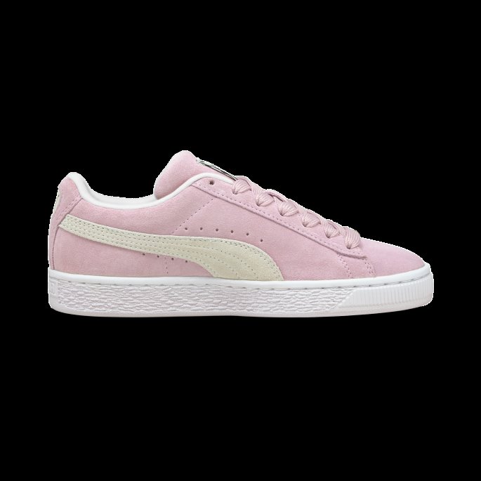 Semsket Klassisk Xxi Ungdomssko Rosa Dame-hvit Puma På Tilbud