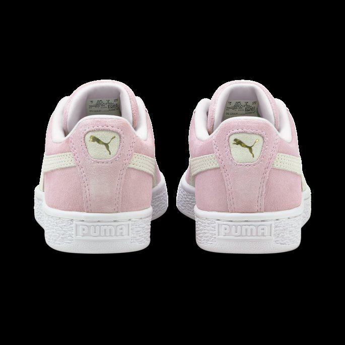 Semsket Klassiske Xxi Sneakers Store Barn Rosa Dame-hvit Puma På Tilbud