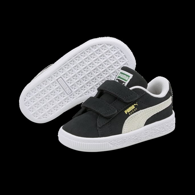 Puma På Tilbud Semsket Klassiske Xxi Babysko Sort-hvite