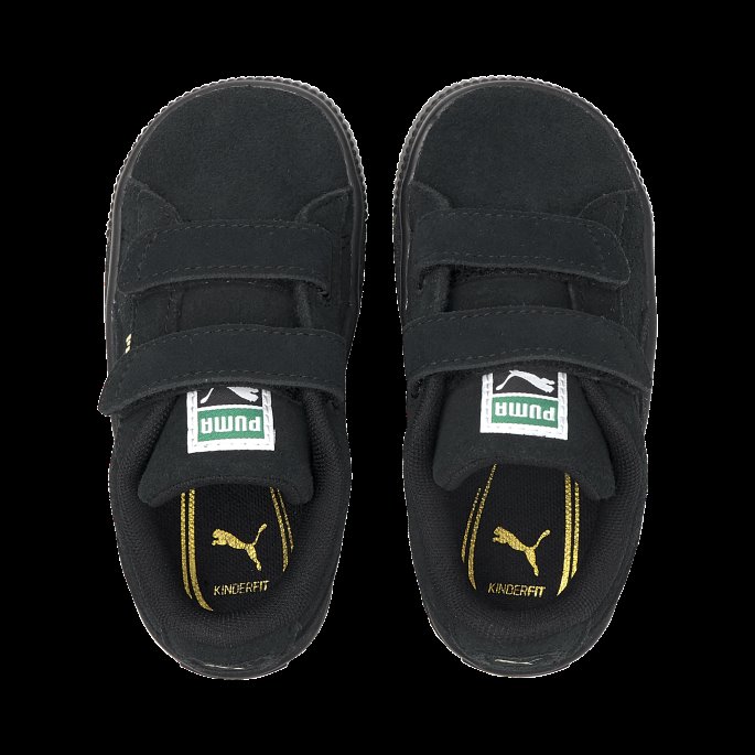 Svart-svart Semsket Skinn Klassiske Xxi Ac Småbarnssko Puma På Tilbud