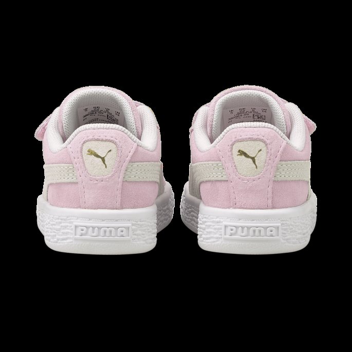 Semsket Klassisk Xxi Babysko Rosa Dame-hvit Puma På Tilbud