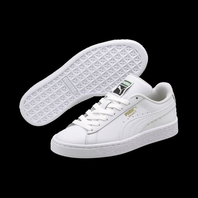 Kurv Klassiske Xxi Sneakers Store Barn Puma På Tilbud Hvit-hvit