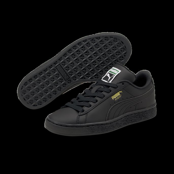Kurv Klassiske Xxi Sneakers Store Barn Puma På Tilbud Svart-svart