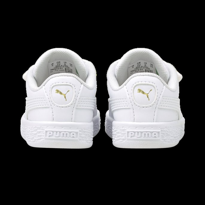 Puma På Tilbud Hvit-hvit Kurv Klassiske Xxi Småbarnssko