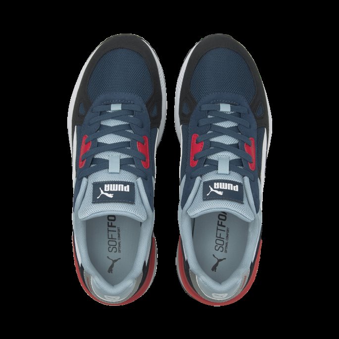 Blå Tåke-hvit-svart-rød Graviton Pro Joggesko Puma På Tilbud