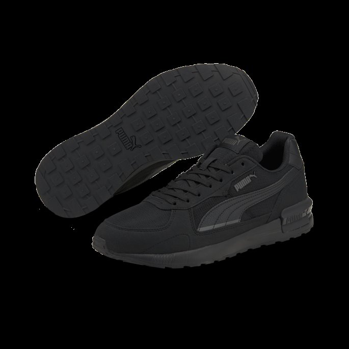 Svart-svart-mørk Skygge Graviton-sneakers Puma På Salg