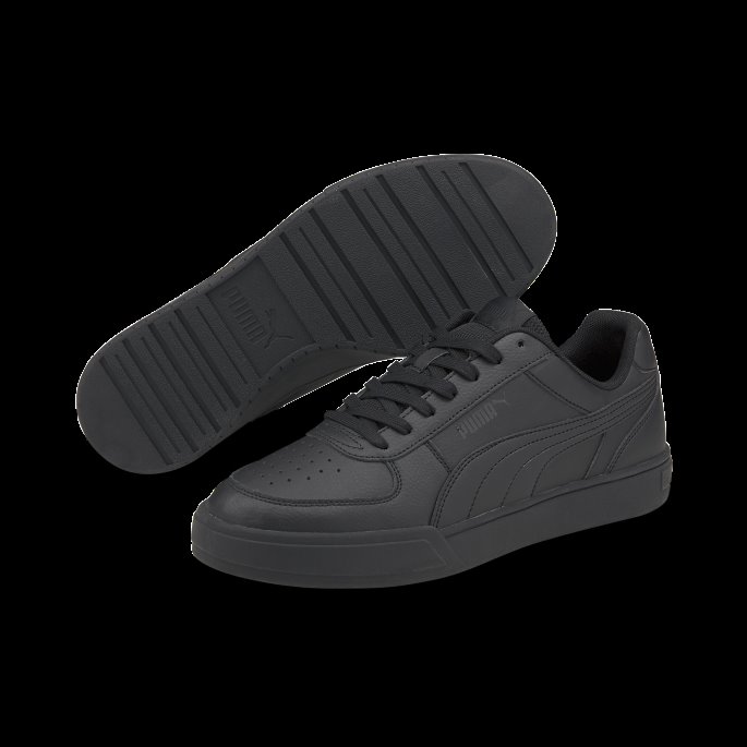 Puma På Tilbud Caven Unisex Joggesko Svart-svart-svart