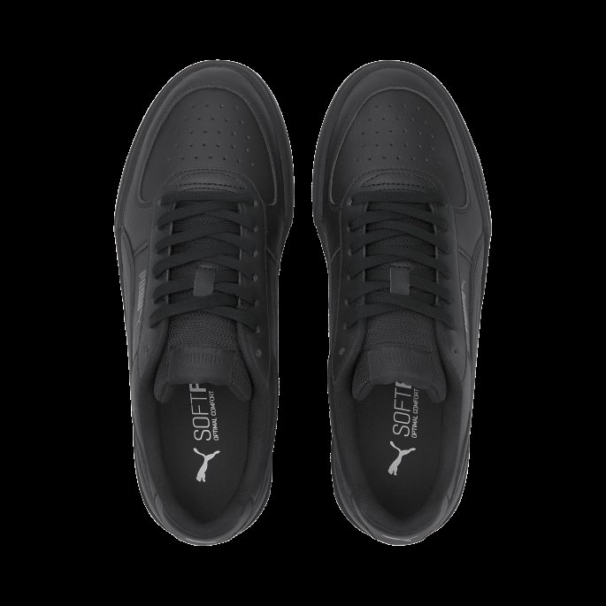 Puma På Tilbud Caven Unisex Joggesko Svart-svart-svart