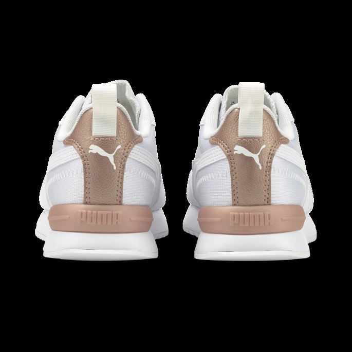 R78 Metallic Pop Joggesko For Kvinner Hvit-hvit-rosa Gull Puma På Salg