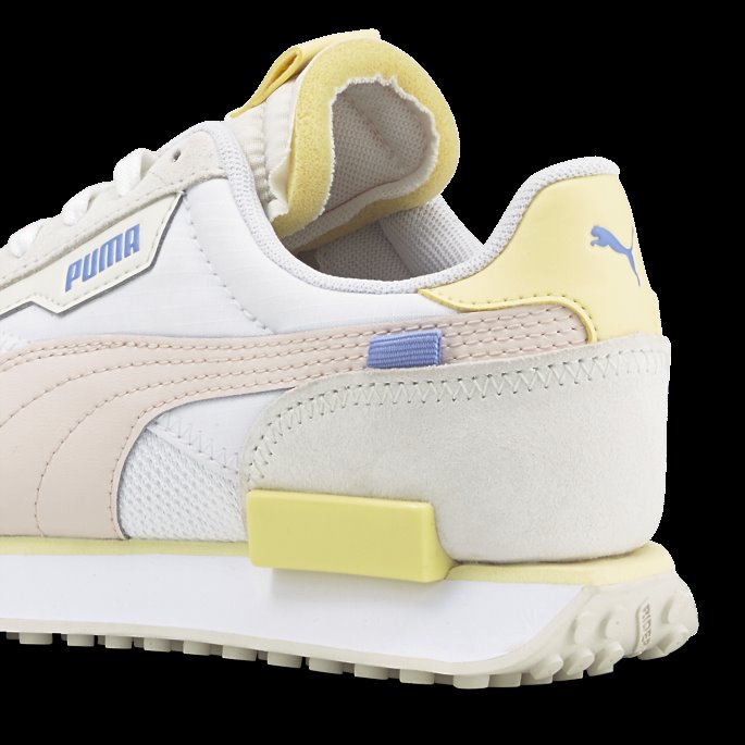 Future Rider Myke Damesko Hvit-dampgrå Puma På Tilbud