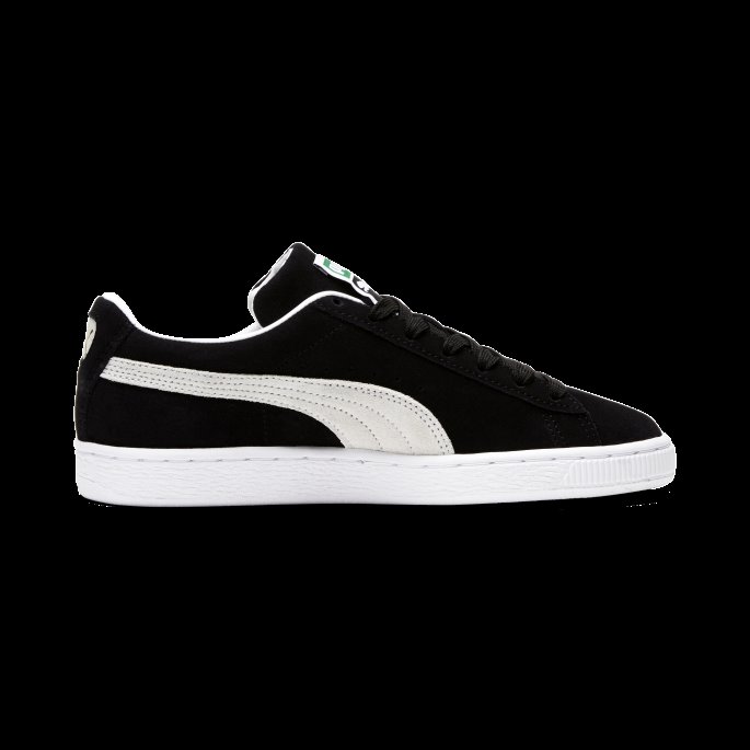 Semsket Skinn Klassiske Xxi Damesko Svart-hvit Puma På Salg
